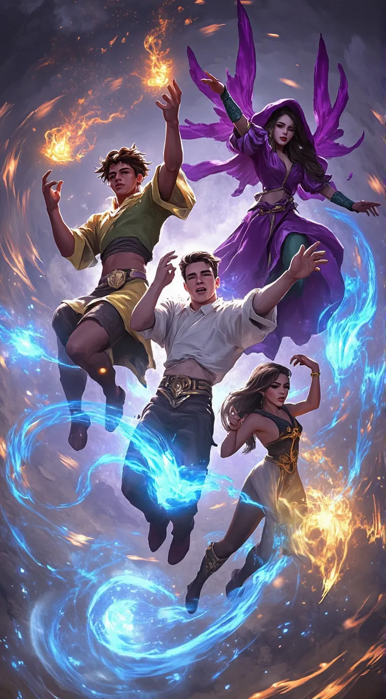 ai character: •The Last Days• background