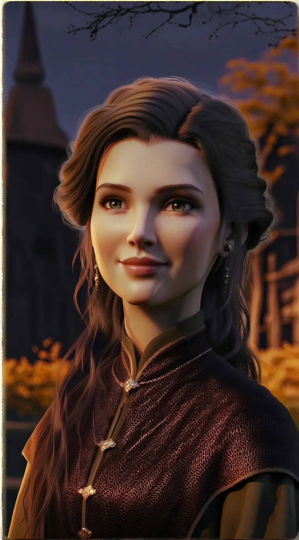 ai character: Sofia background