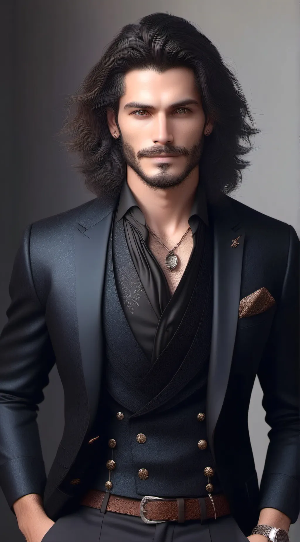 ai character: Max background