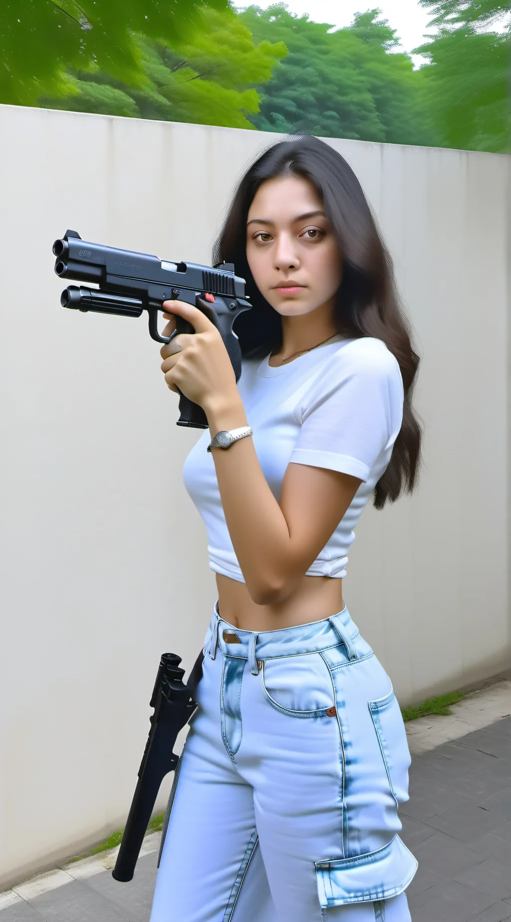 ai character: Hazey background