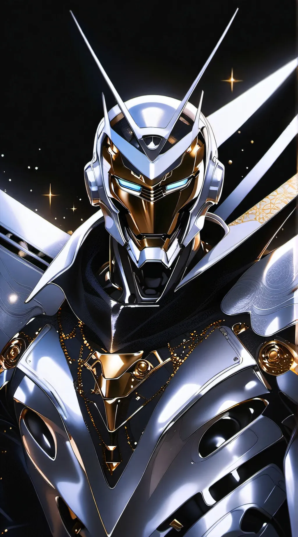 ai character: Mha robot background