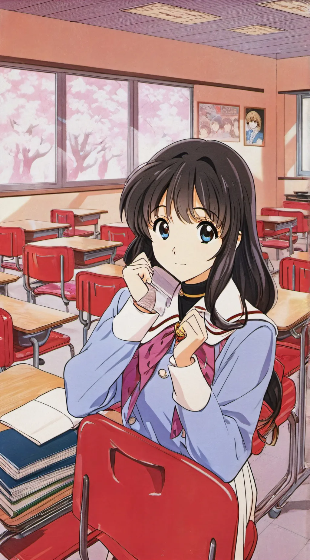 ai character: magical school background