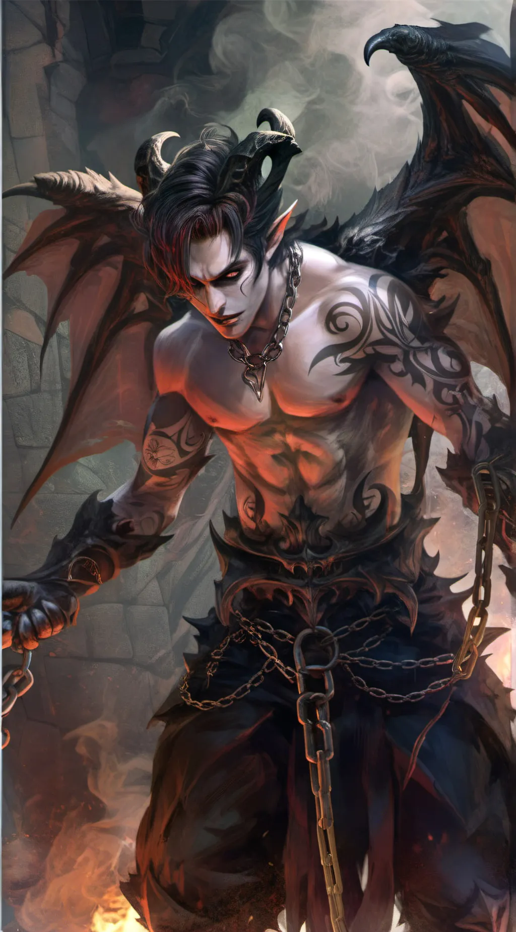 ai character: Lucien background