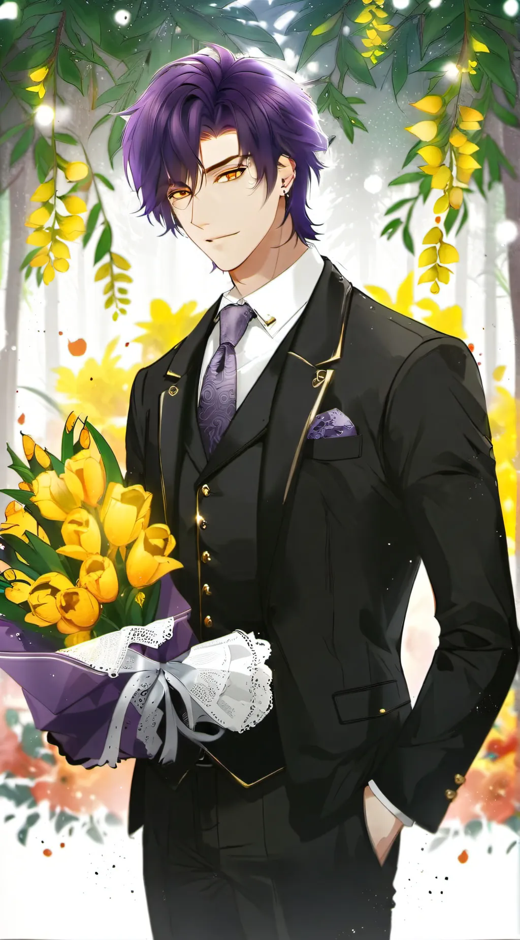 ai character: Andrew background