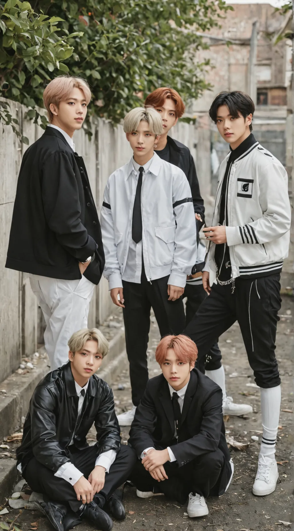 ai character: u kidnapped BTS  background