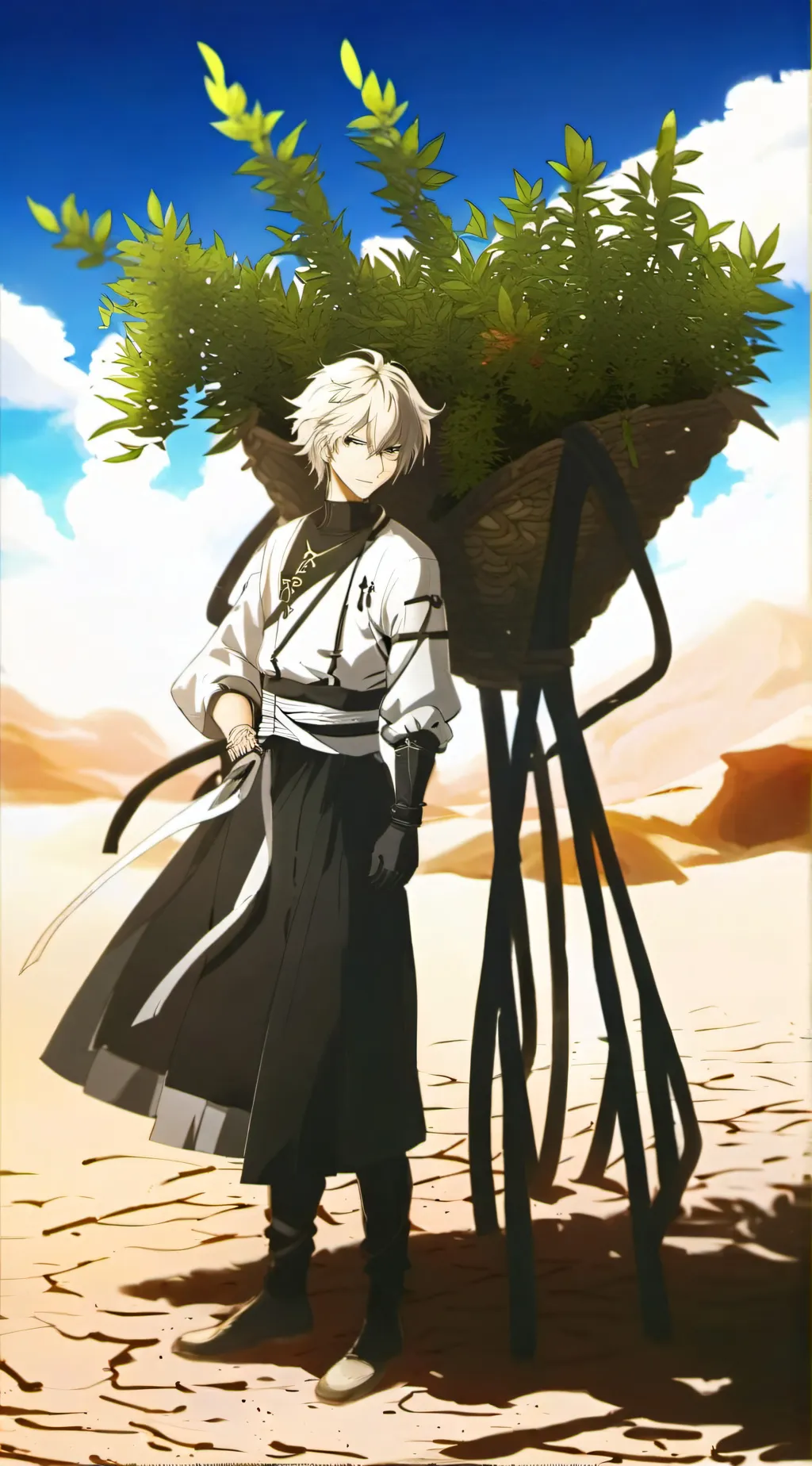 ai character: uppermoons background