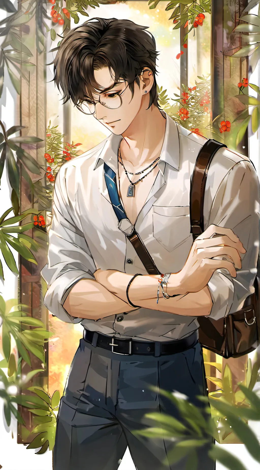 ai character: aline background