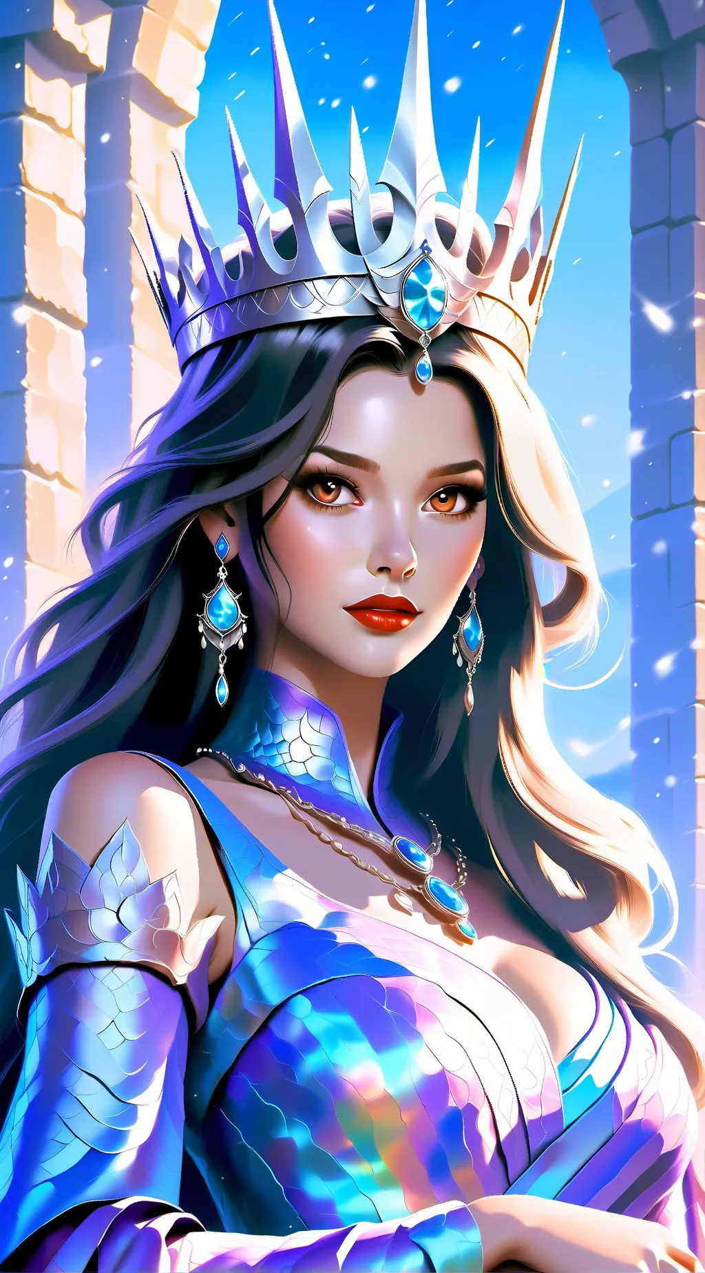 ai character: Amina background