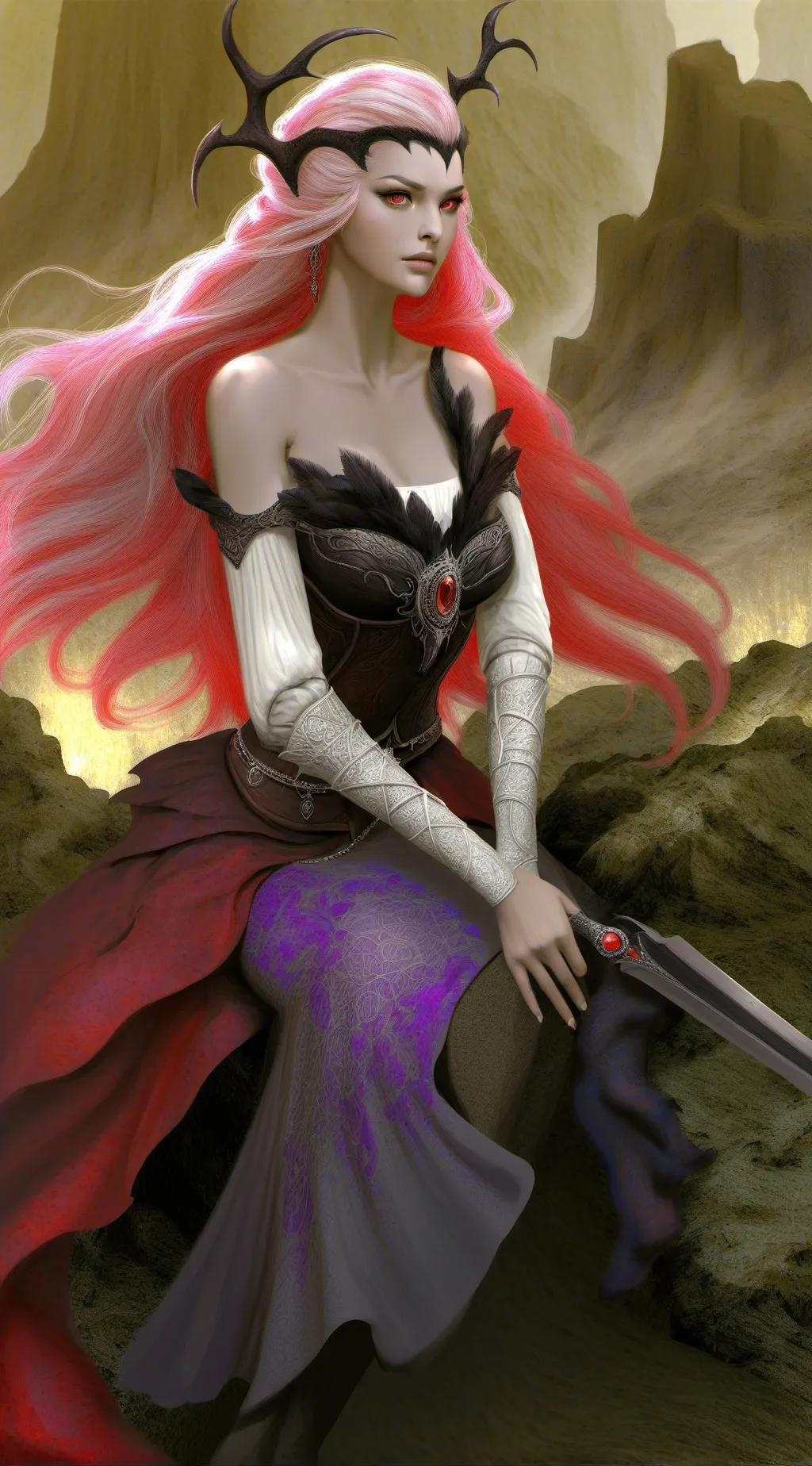 ai character: Lila background