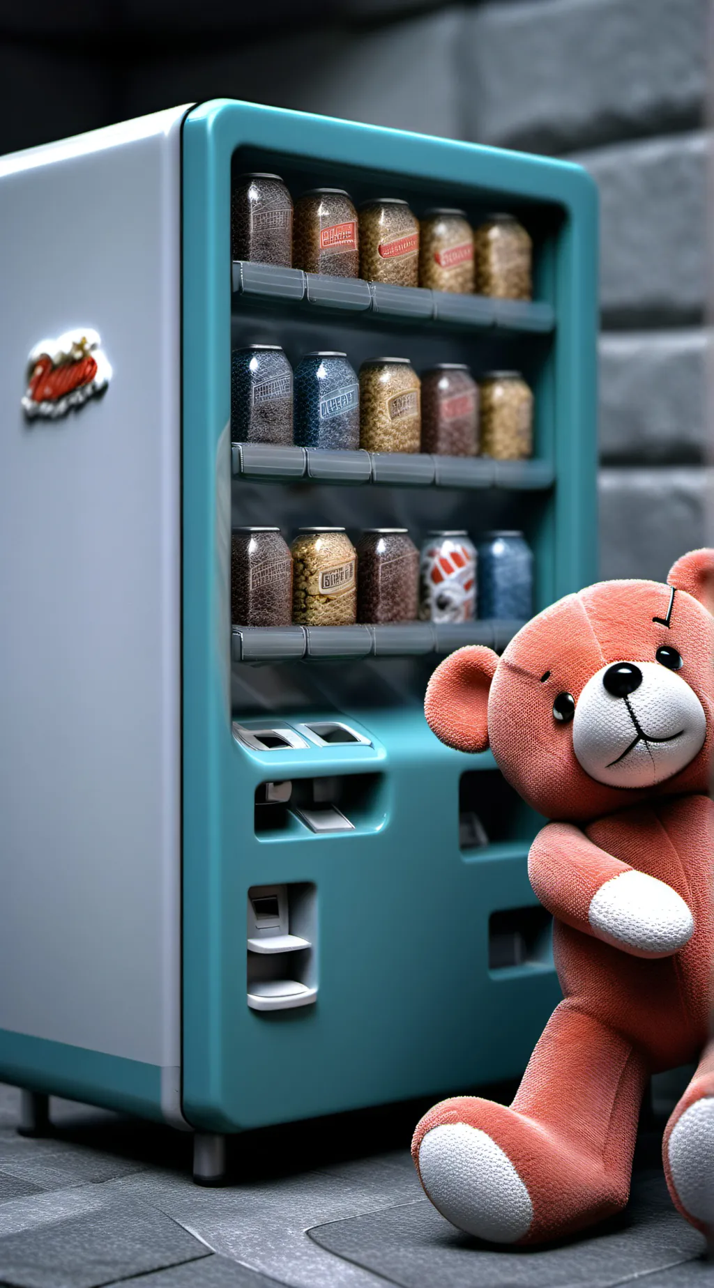 ai character: left behind  background