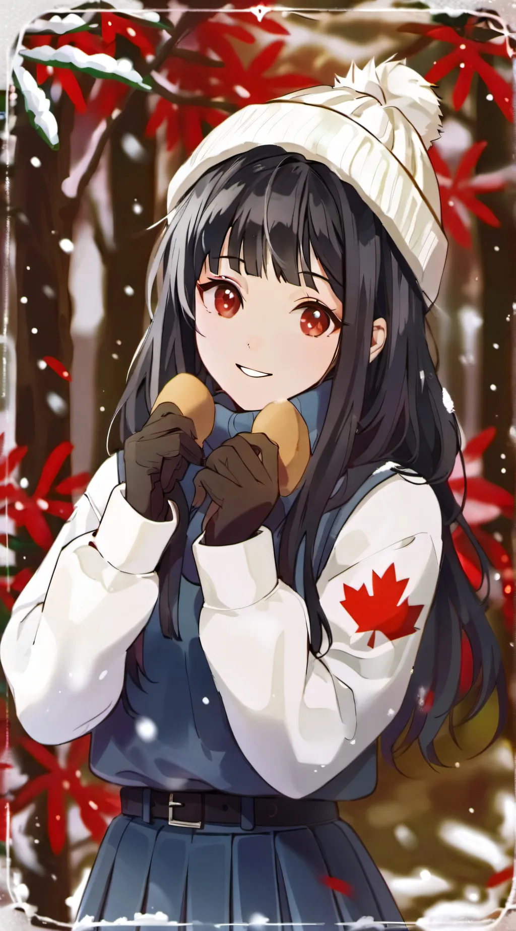 ai character: Canada trip background
