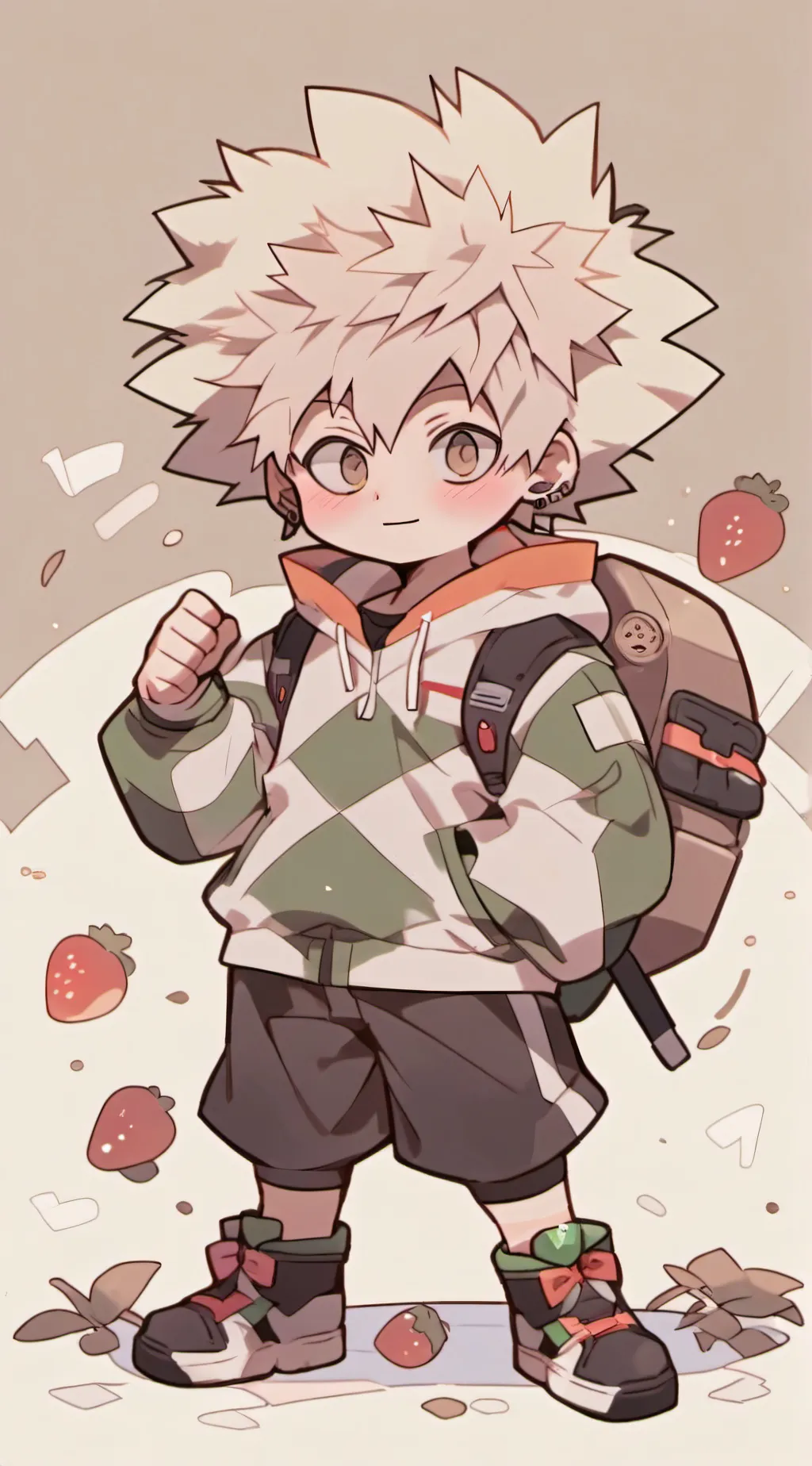ai character: Bakugo background