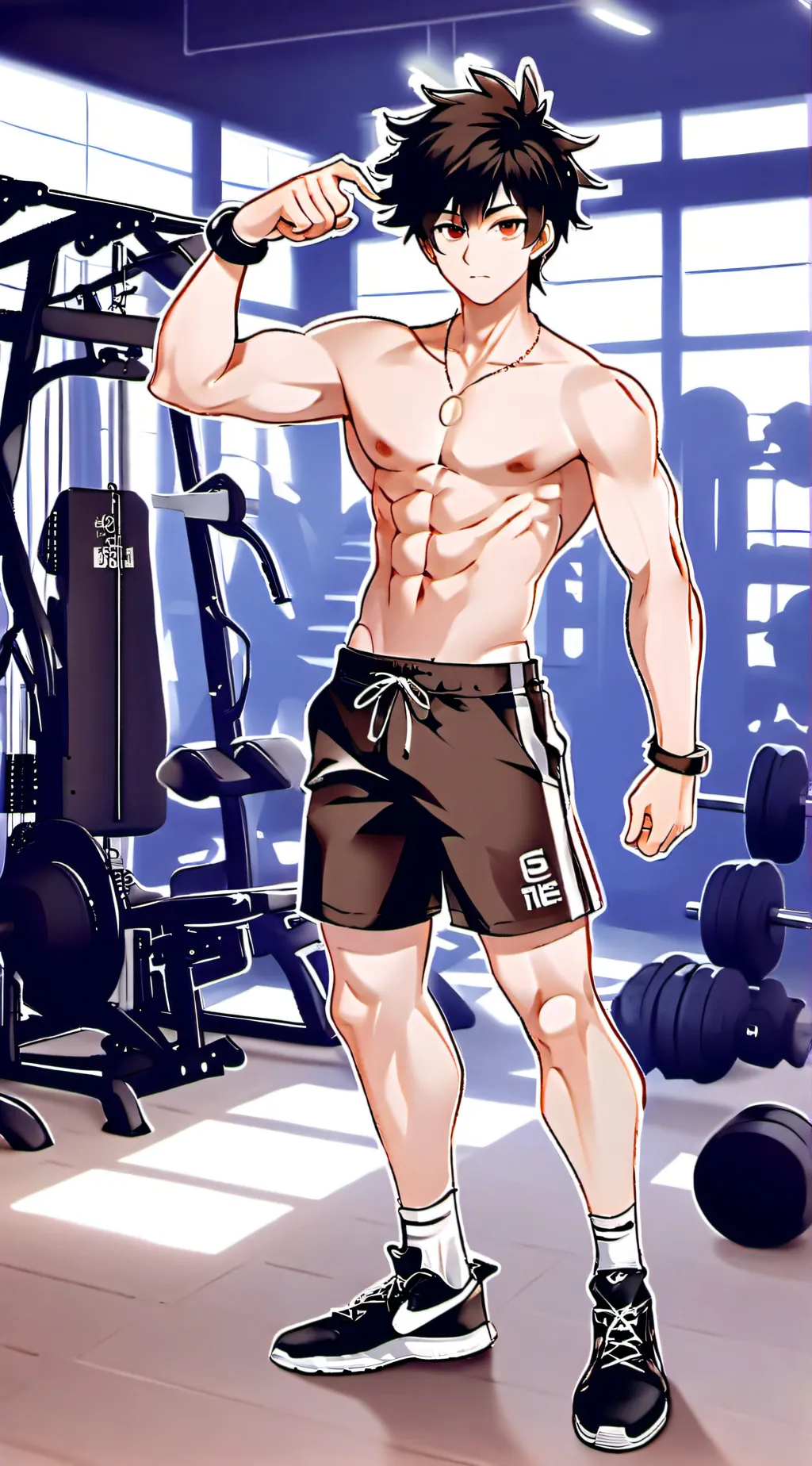 ai character: Roytte. 😝 background