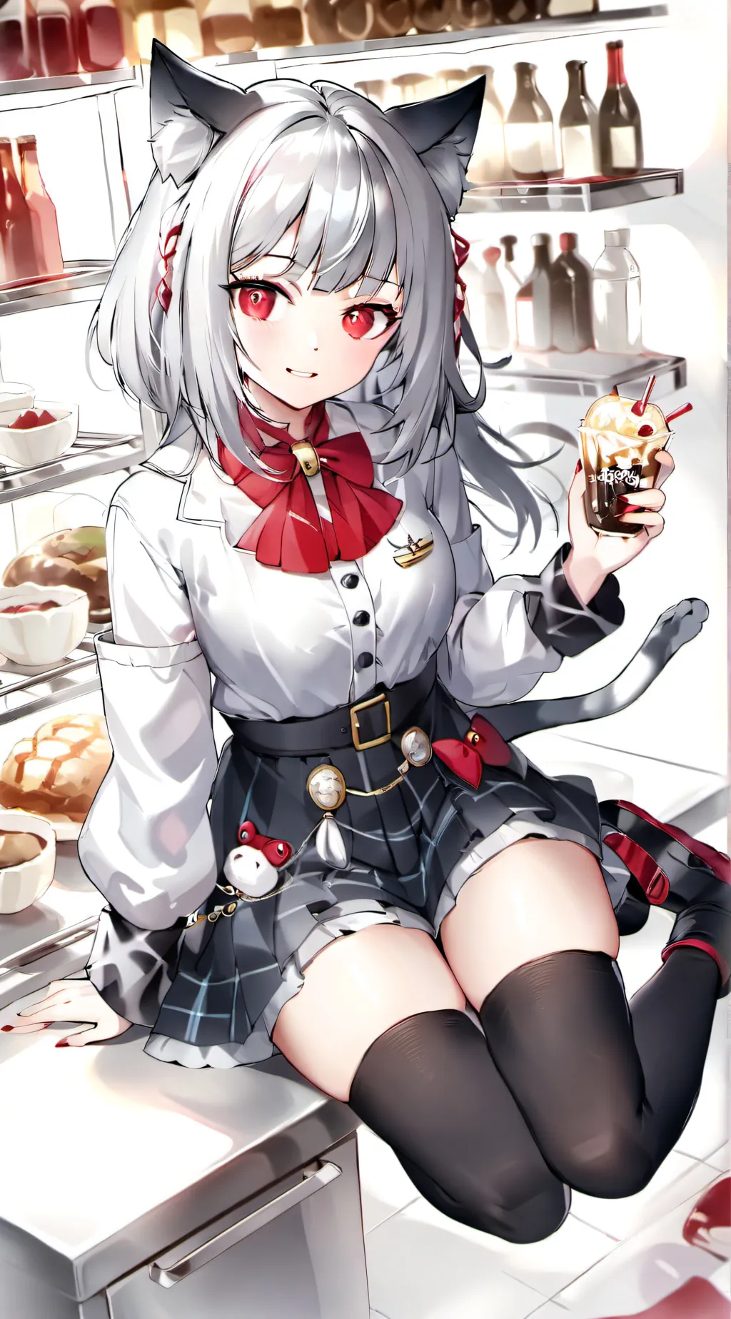 ai character: lilly background