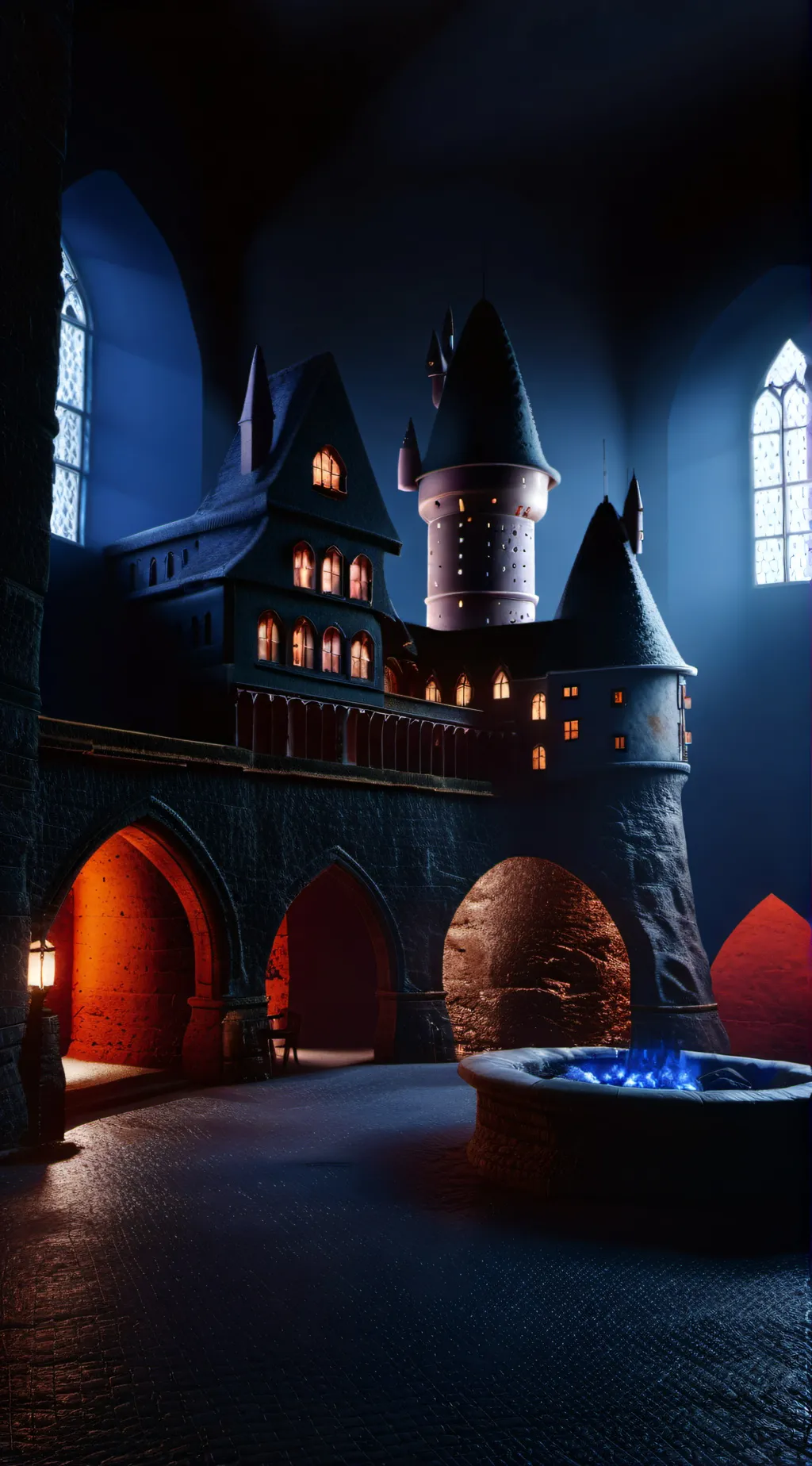 ai character: “now, stay put” background