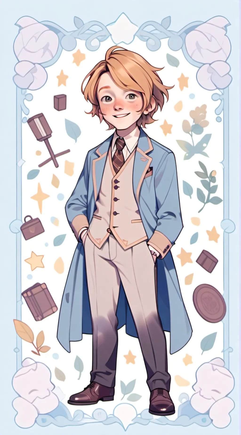 ai character: Fred Weasley  background