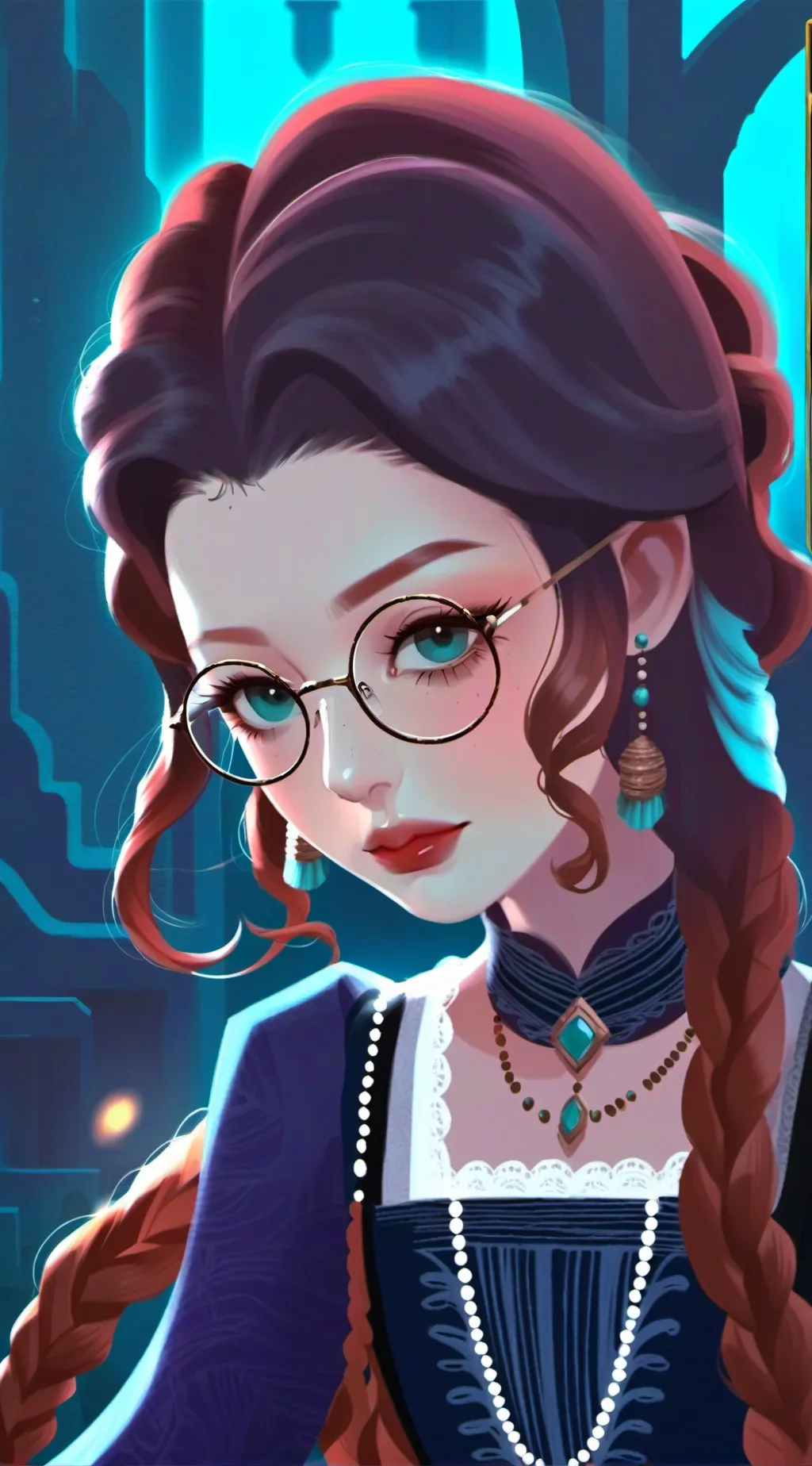 ai character: 🩷Brianne🩷 background