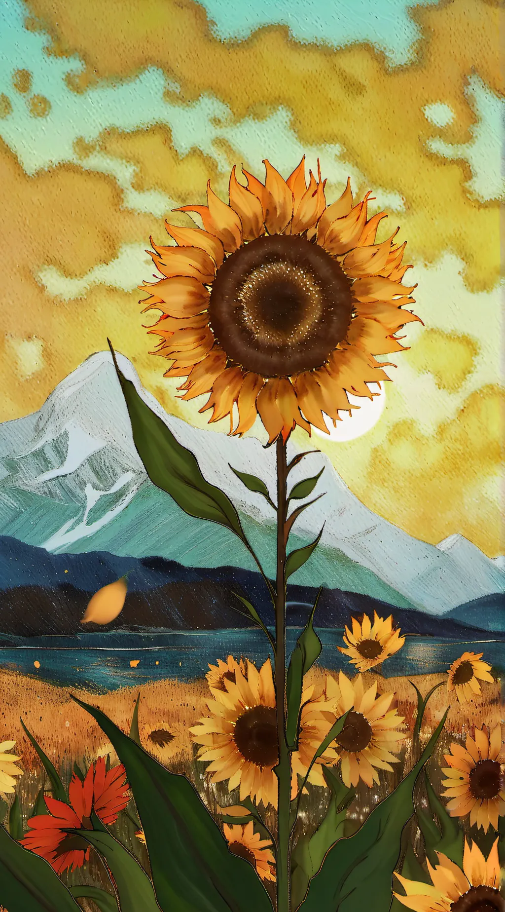 ai character: necklace power🏫 background