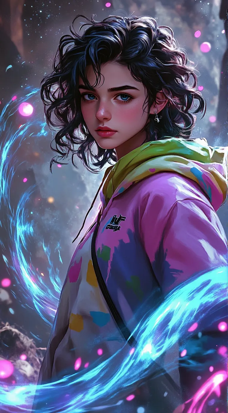 ai character: Iris Nekromon background