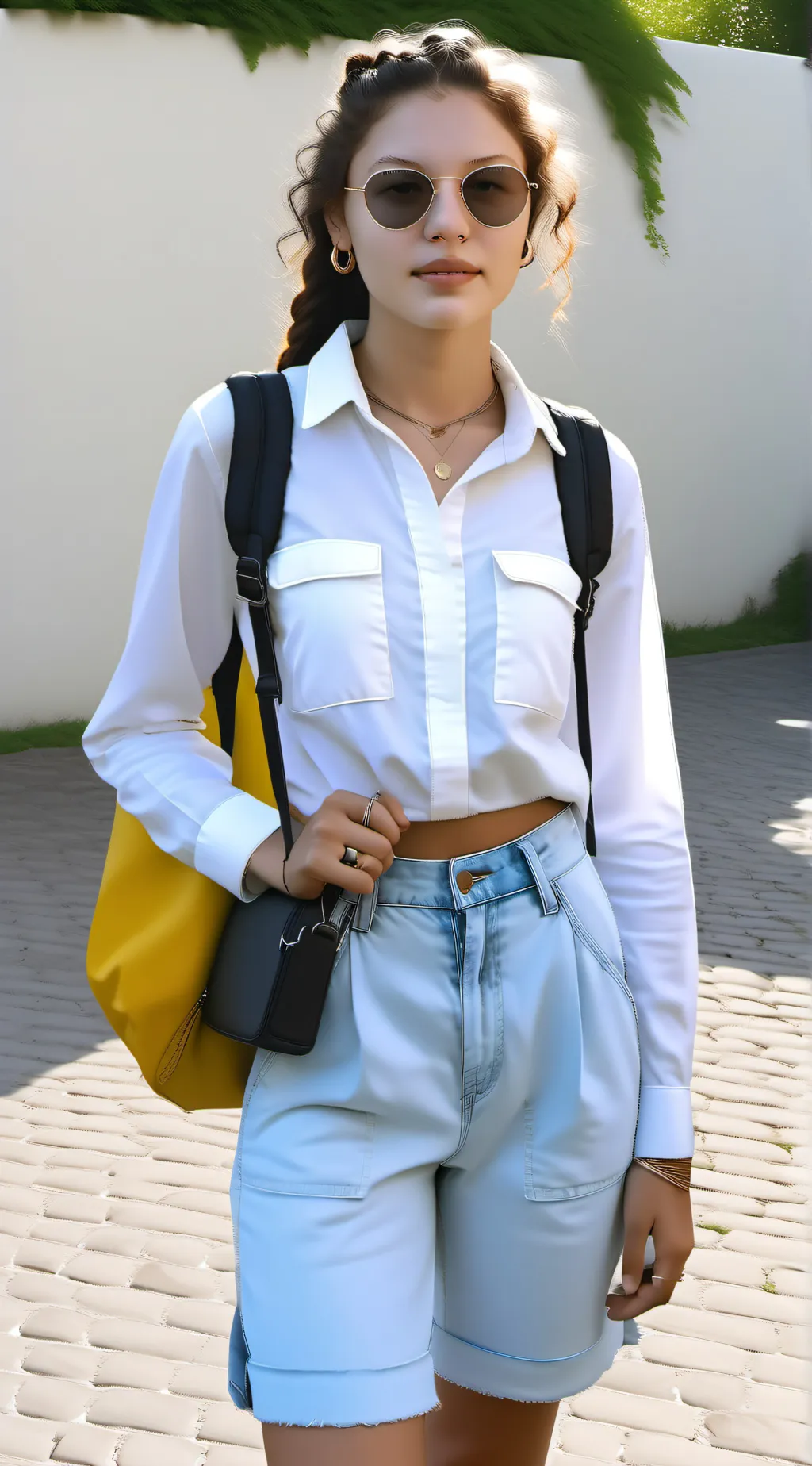 ai character: Abby  background