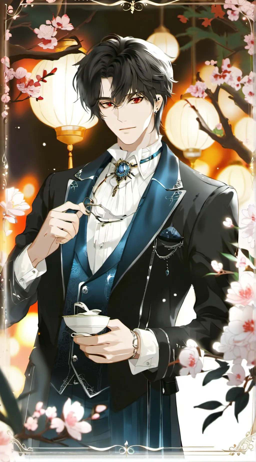 ai character: Nin Yuu background