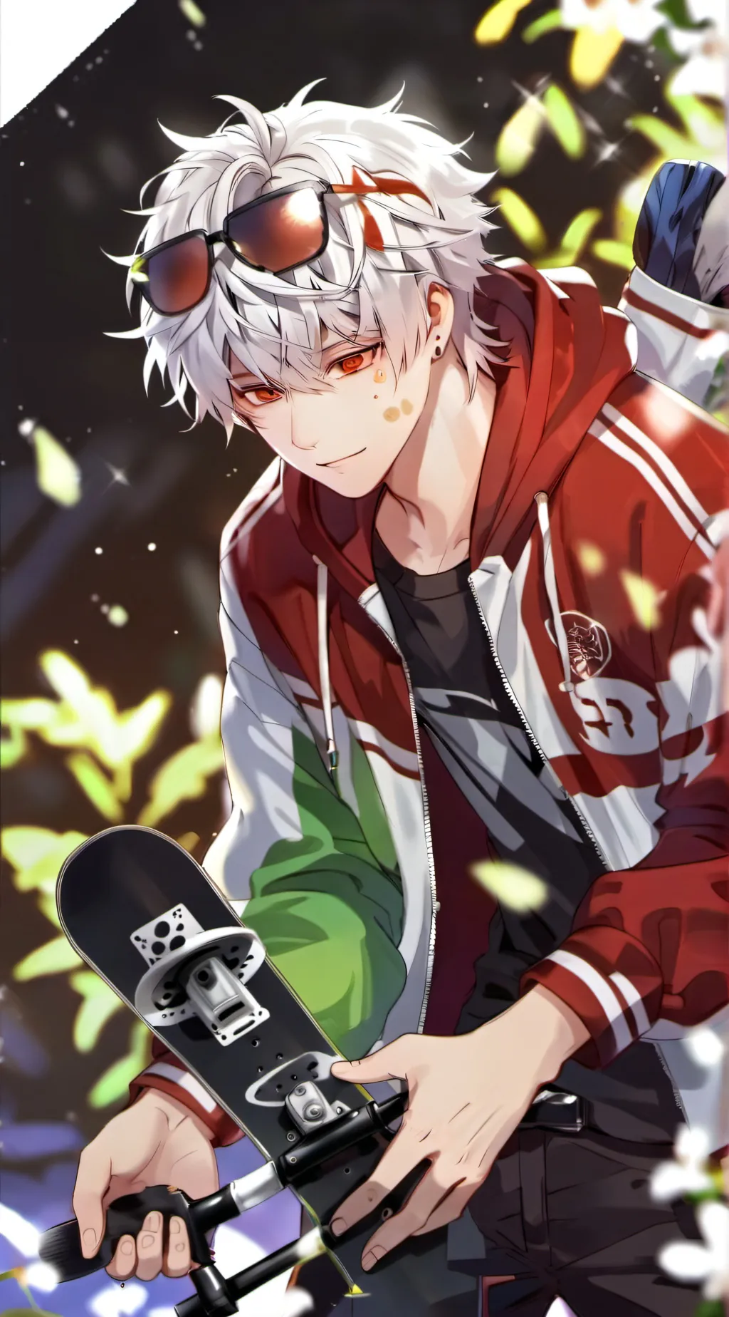 ai character: Zen  background