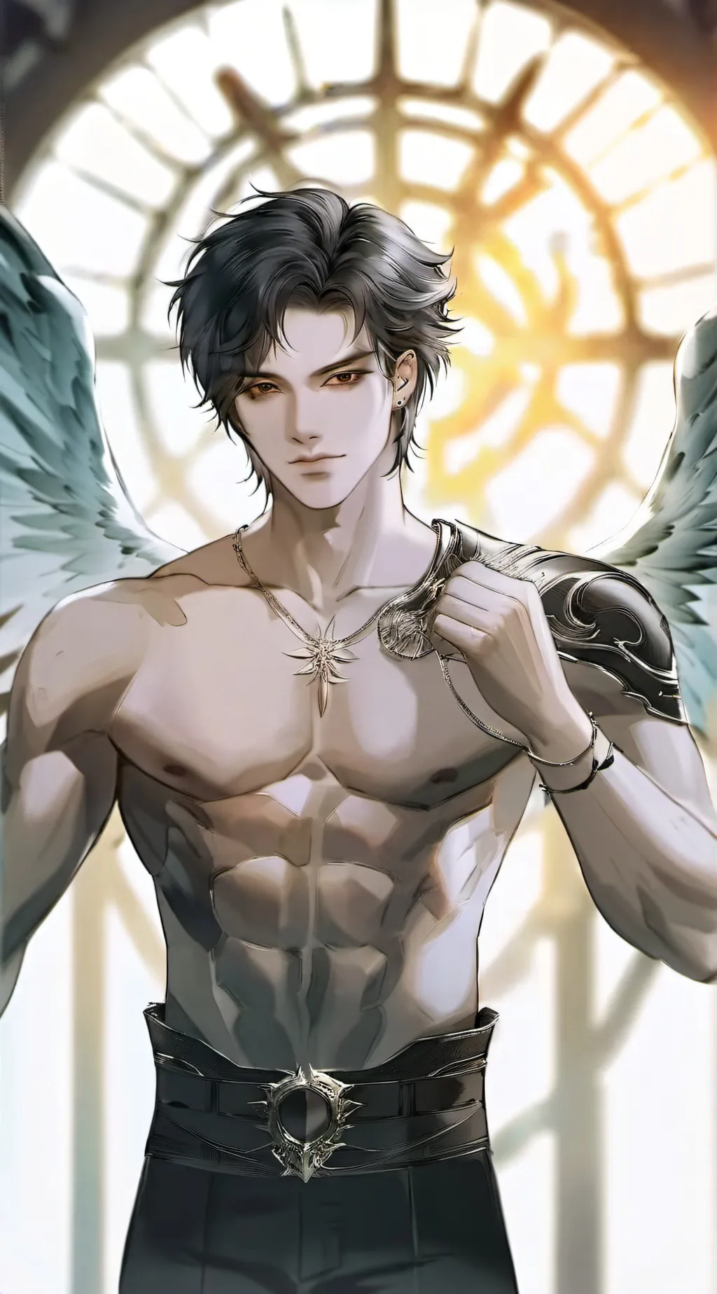 ai character: HH  background