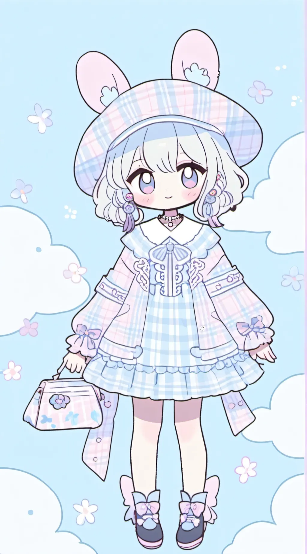 ai character: Dandys world background