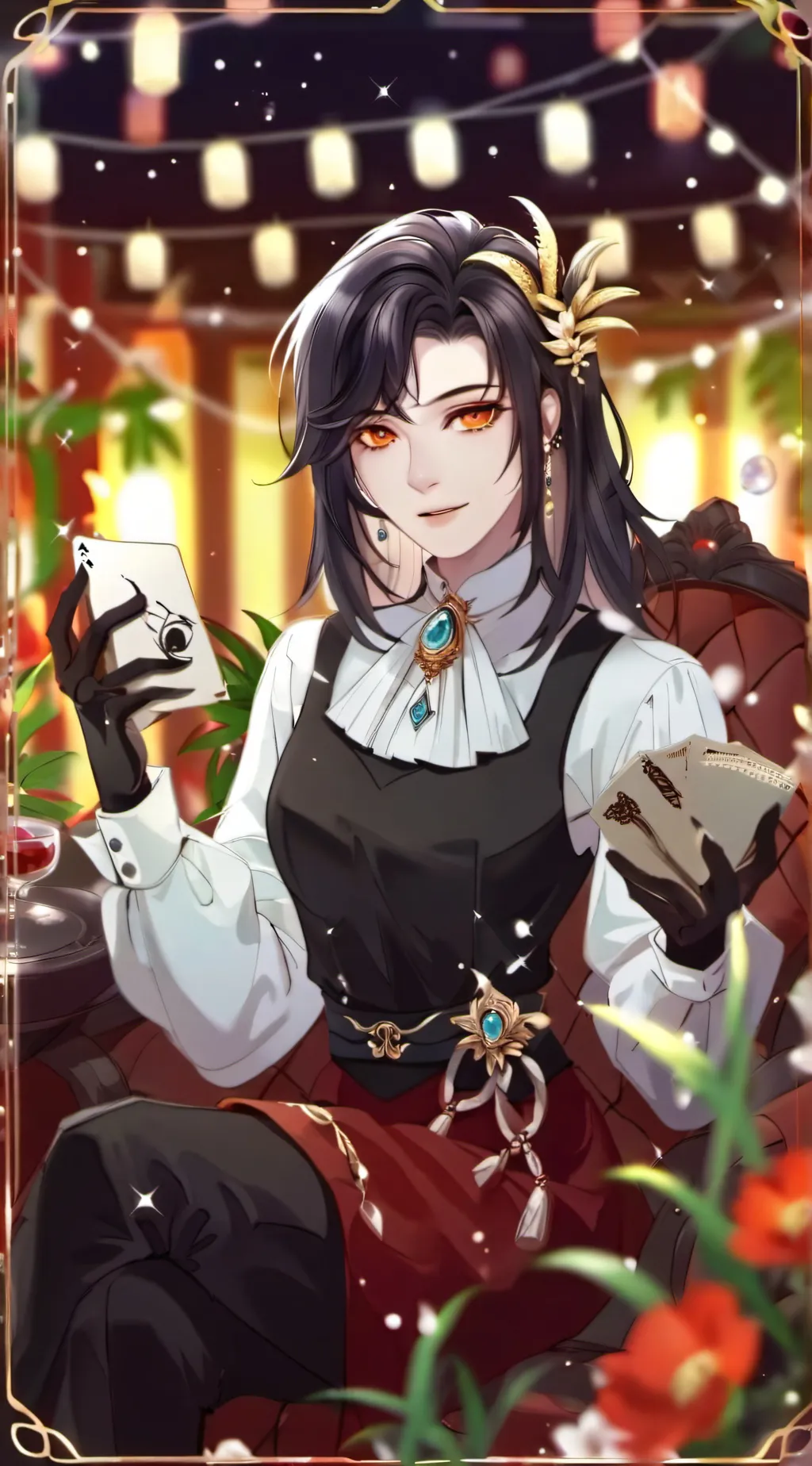 ai character: HH background