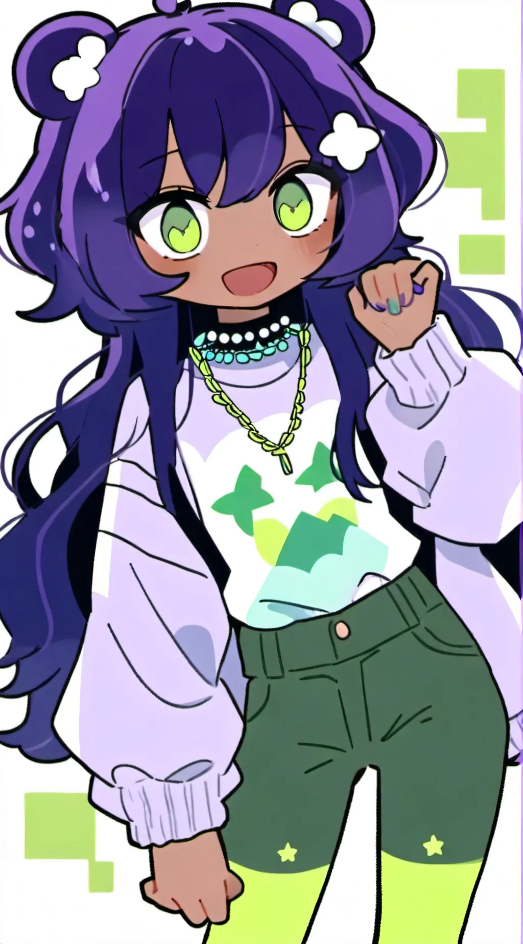 ai character: Yuna background