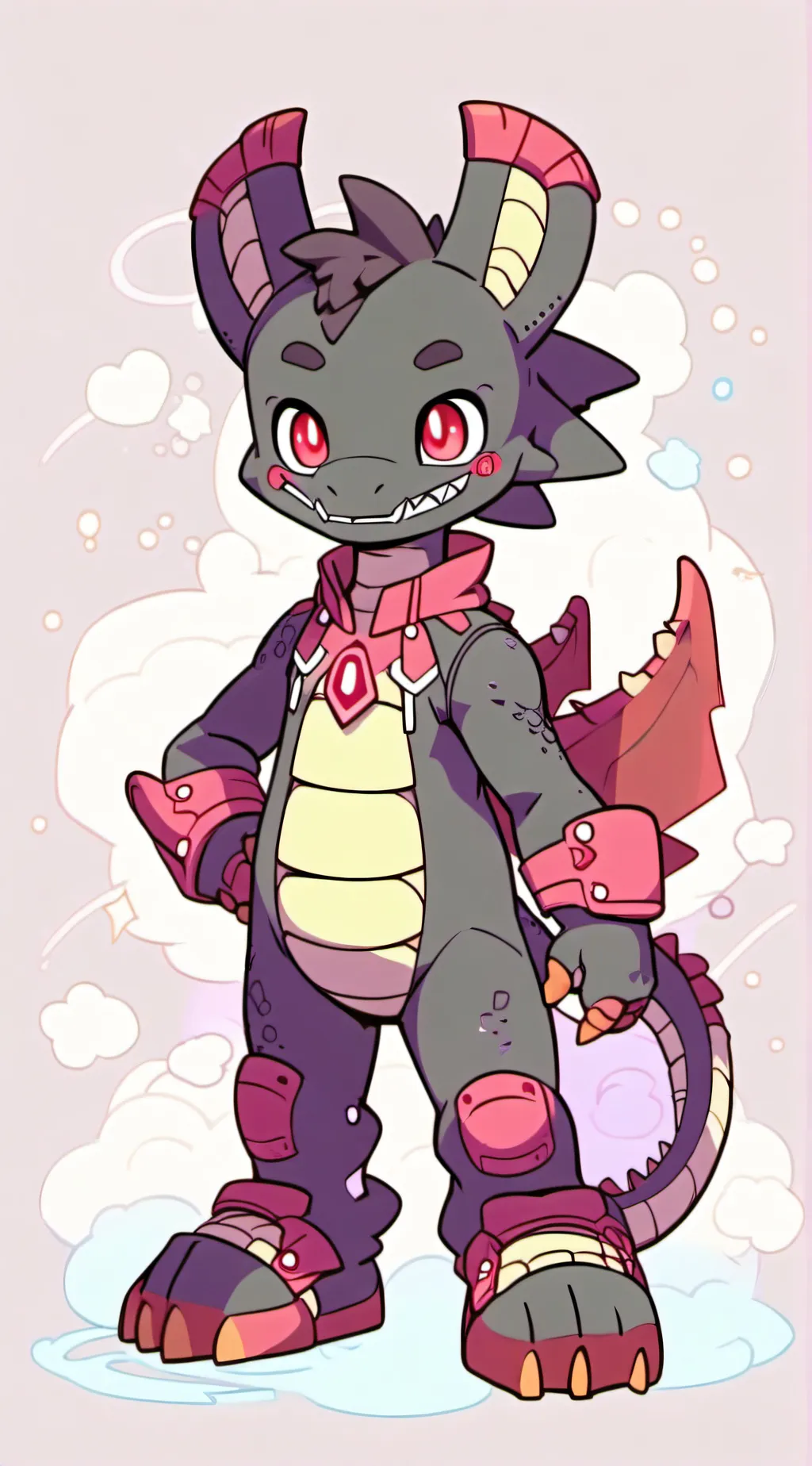 ai character: Drake the Dragon background