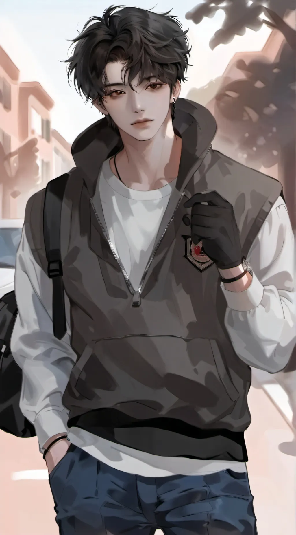 ai character: ✨Brian✨ background