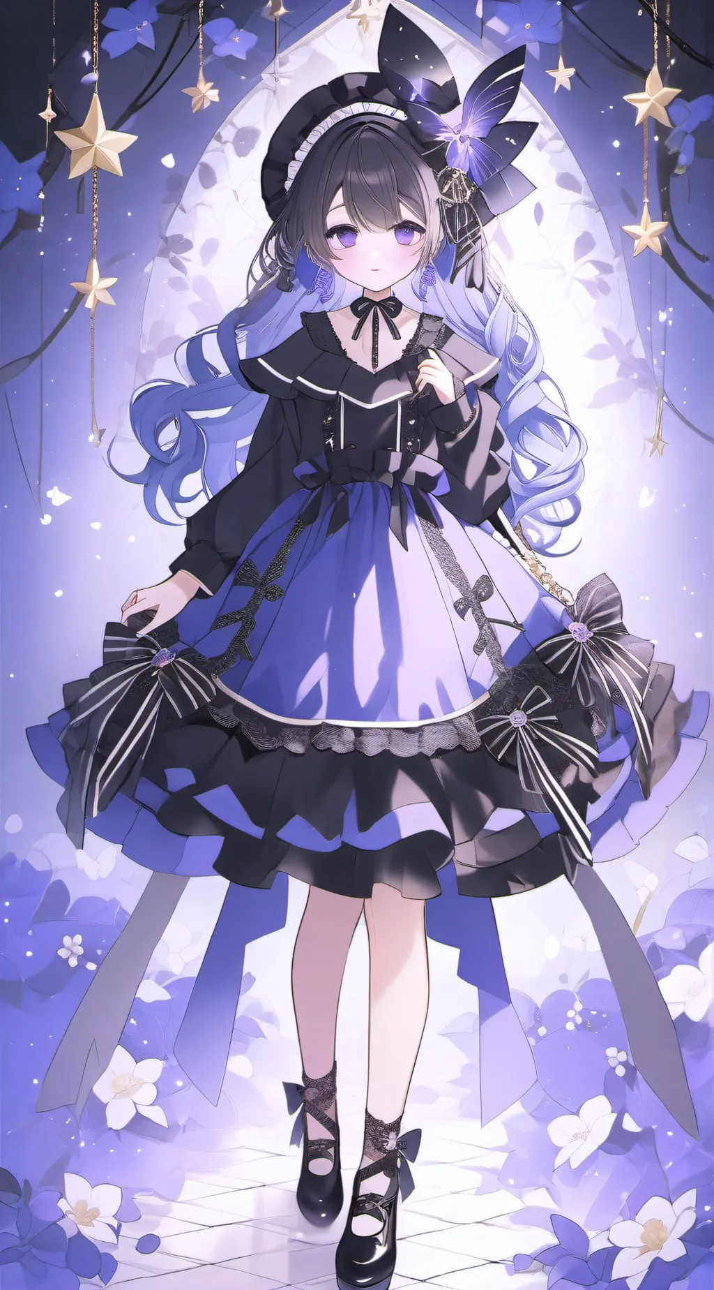 ai character: magic school  background