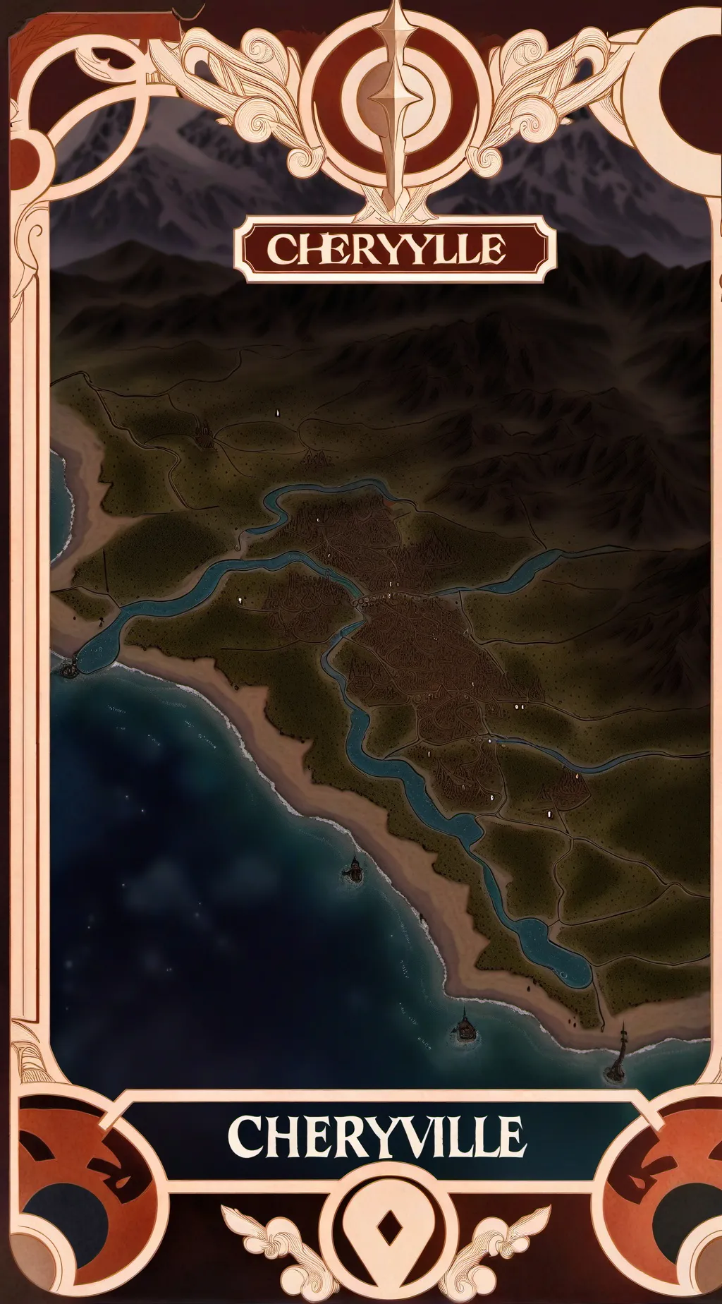 ai character: ghost hunting  background