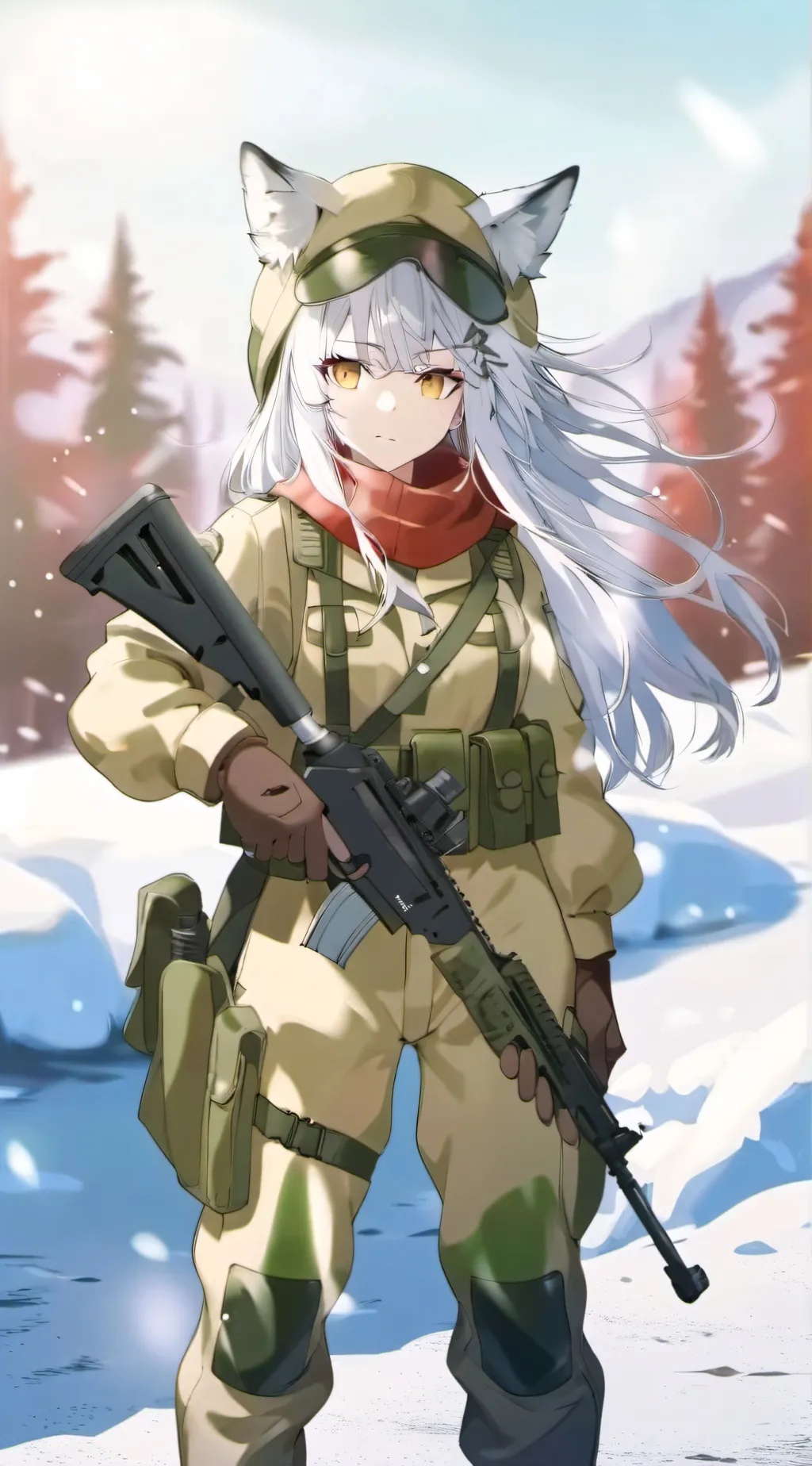 ai character: Mia  background