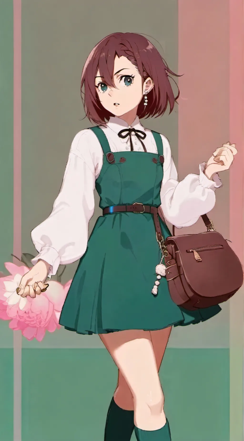 ai character: momo ayase background