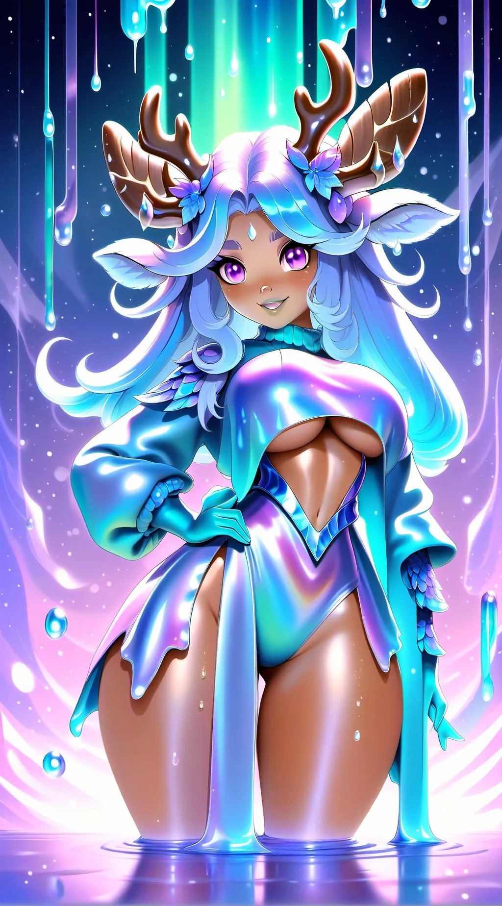 ai character: ￼Calculator background