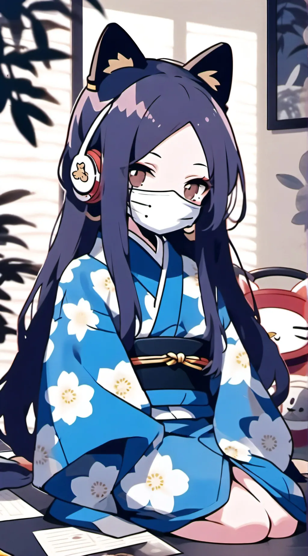 ai character: Kny Sweet Psycho background