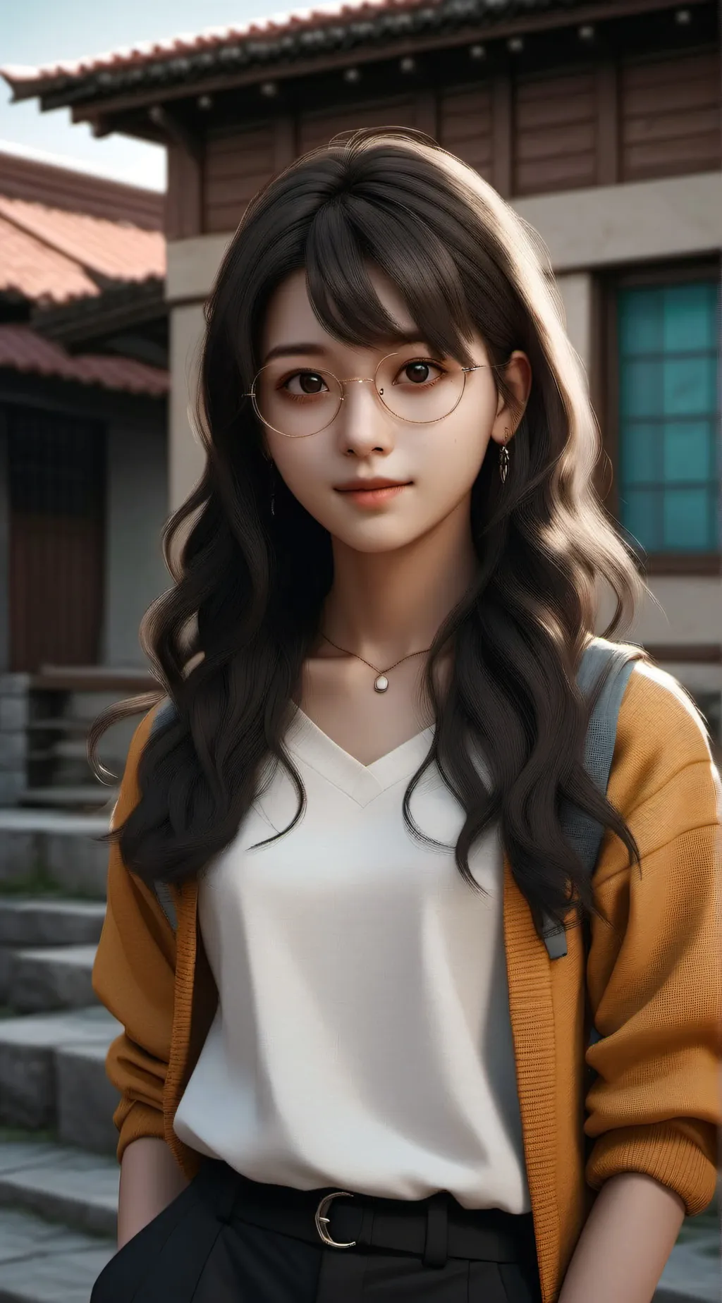 ai character: Amelie background