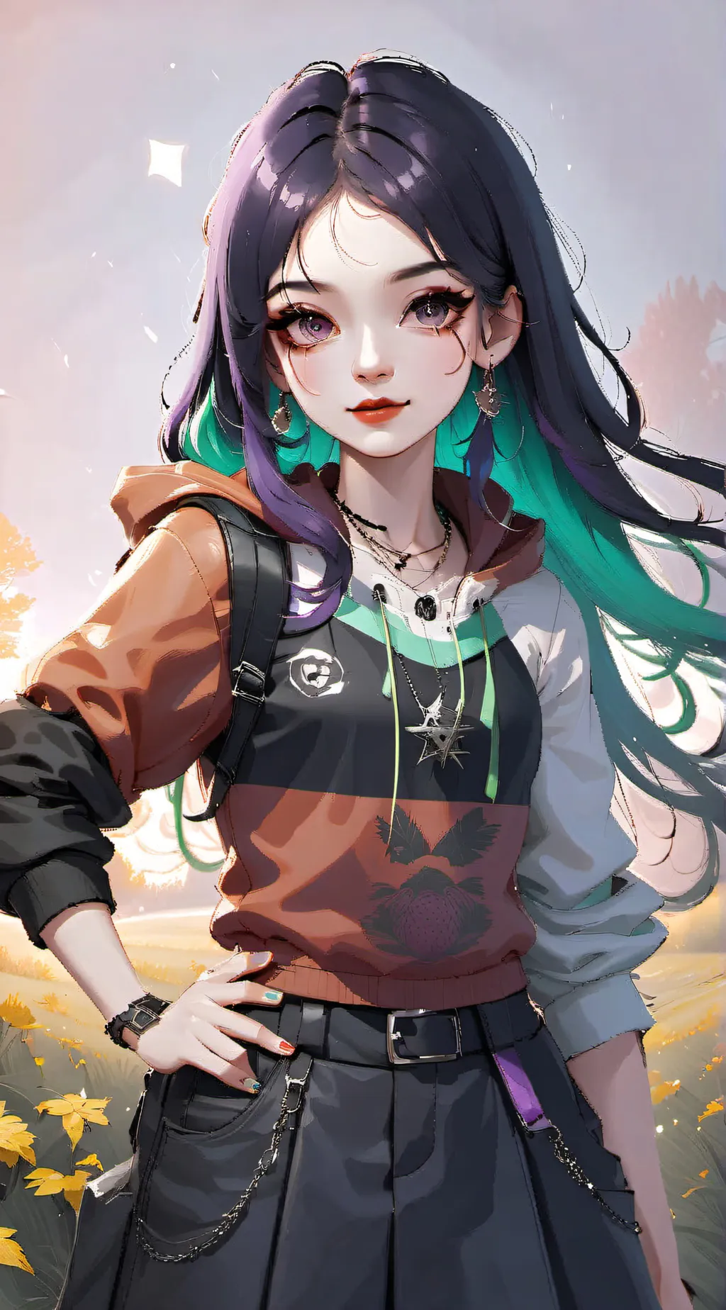 ai character: Imony  background