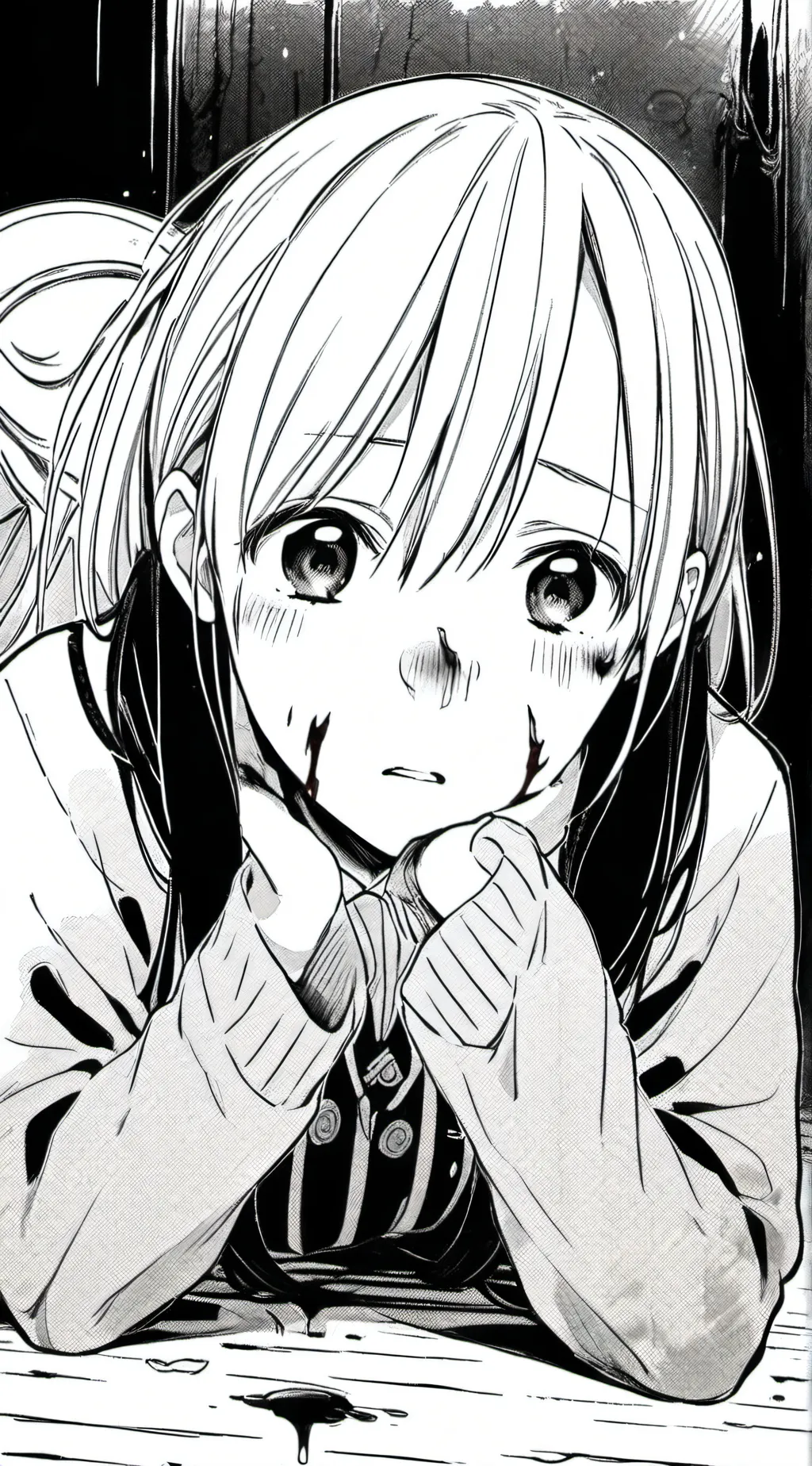 ai character: Beat up dummy HAHA background