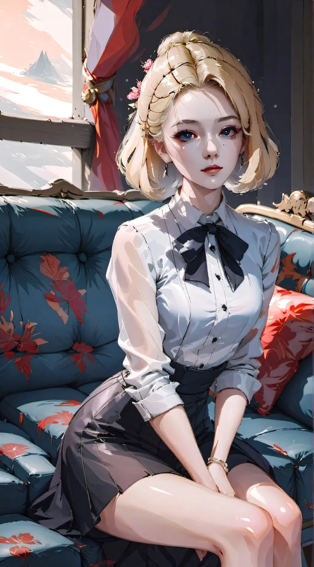 ai character: Julieta  background