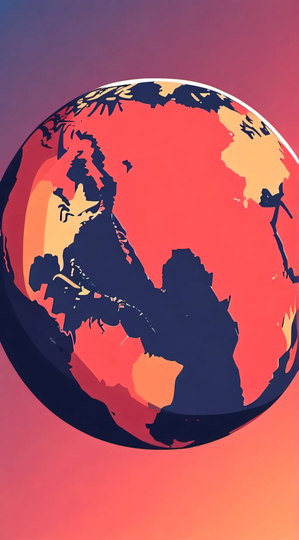 ai character: Kurzgesagt background