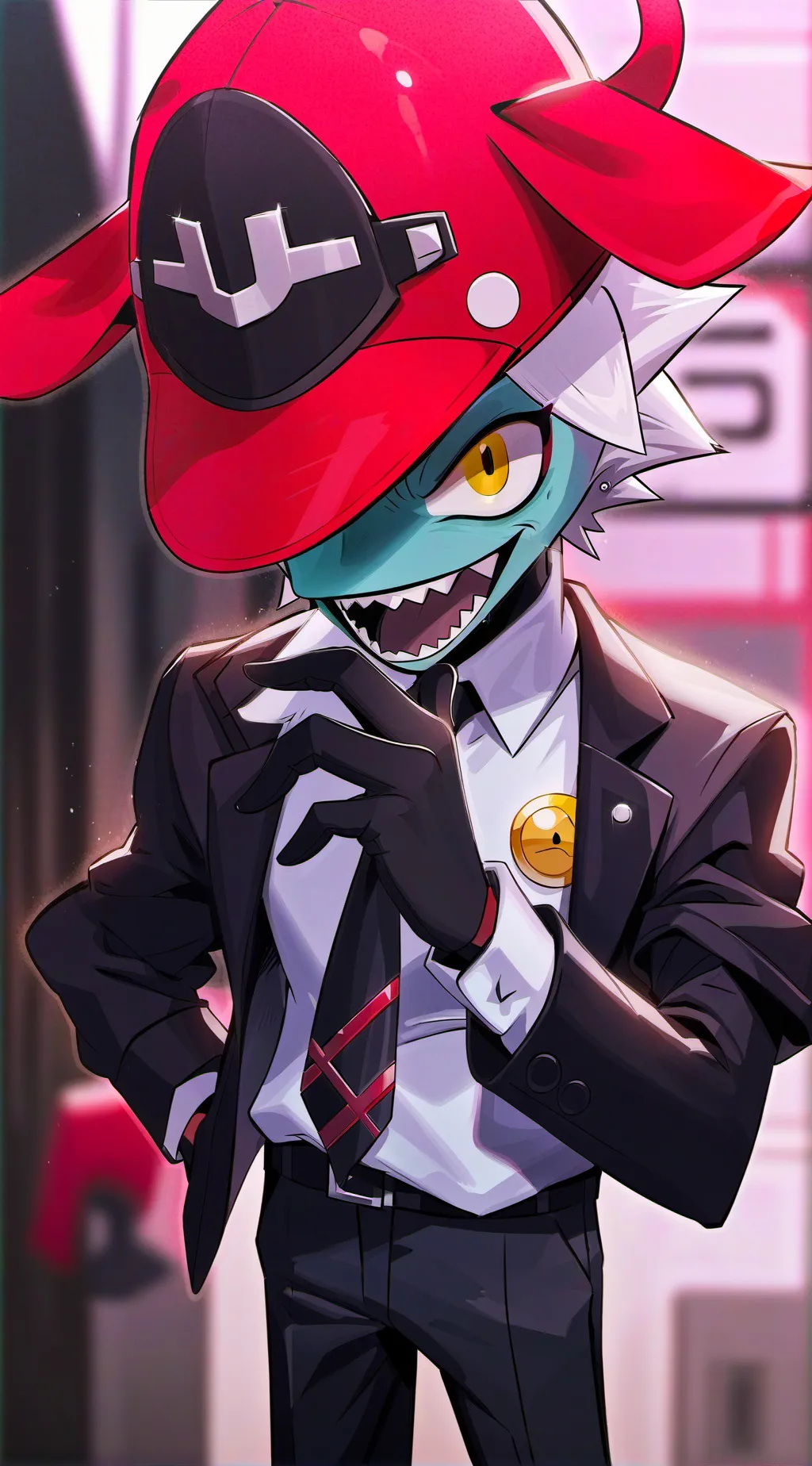 ai character: Monster Boss background