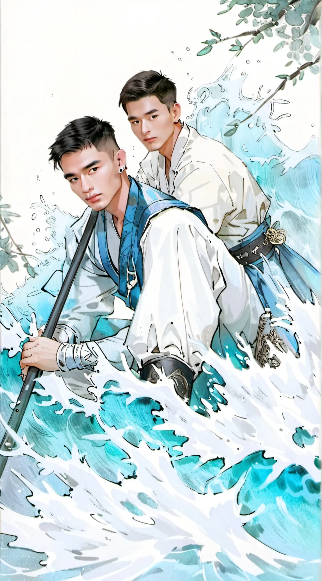 ai character: Jang Brothers  background