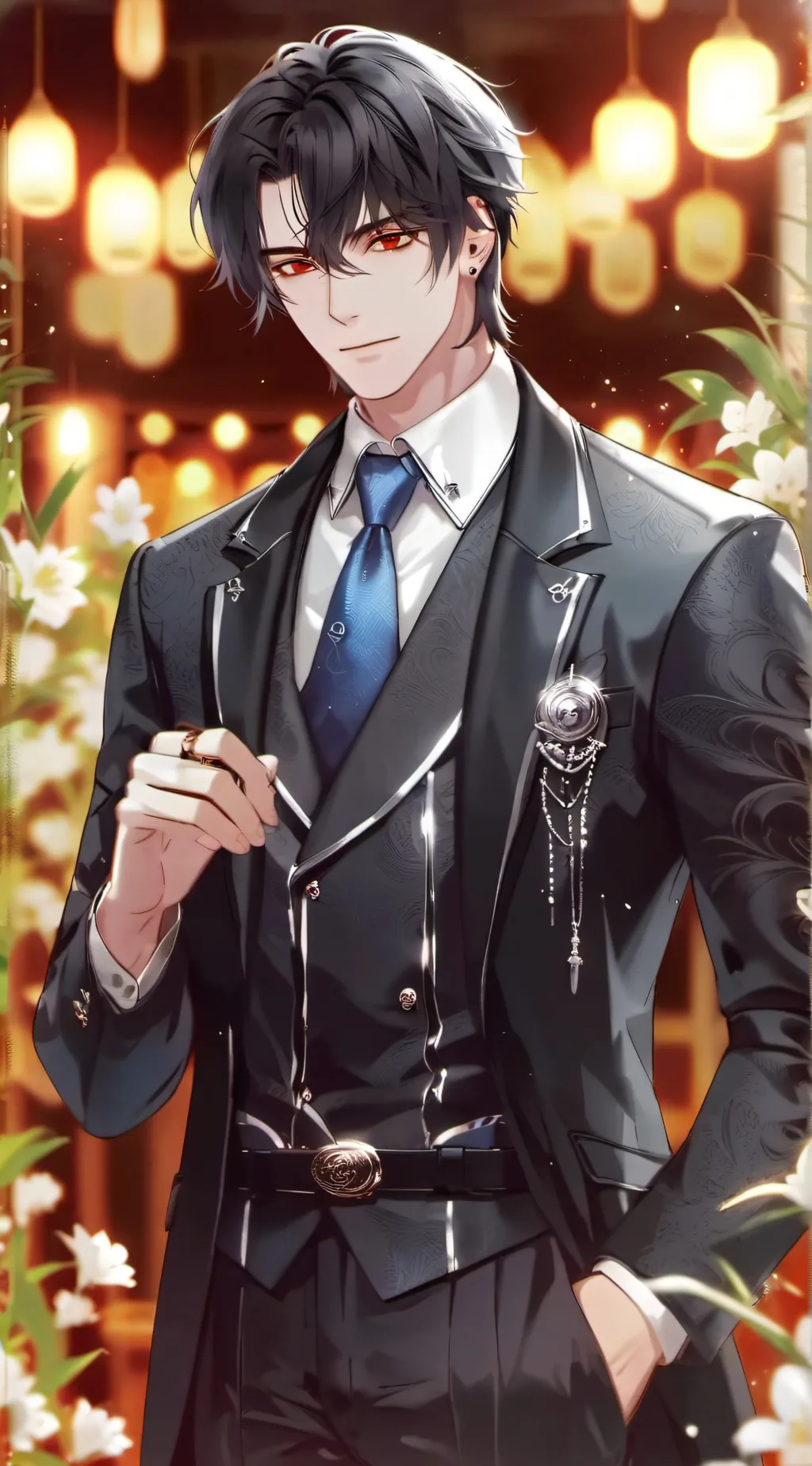 ai character: you're bf/leo background