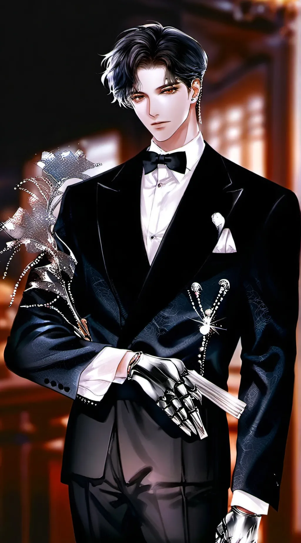 ai character: Oliver background