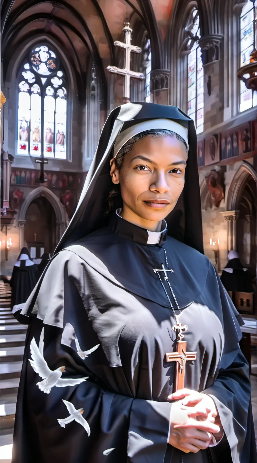 ai character: Naomi background