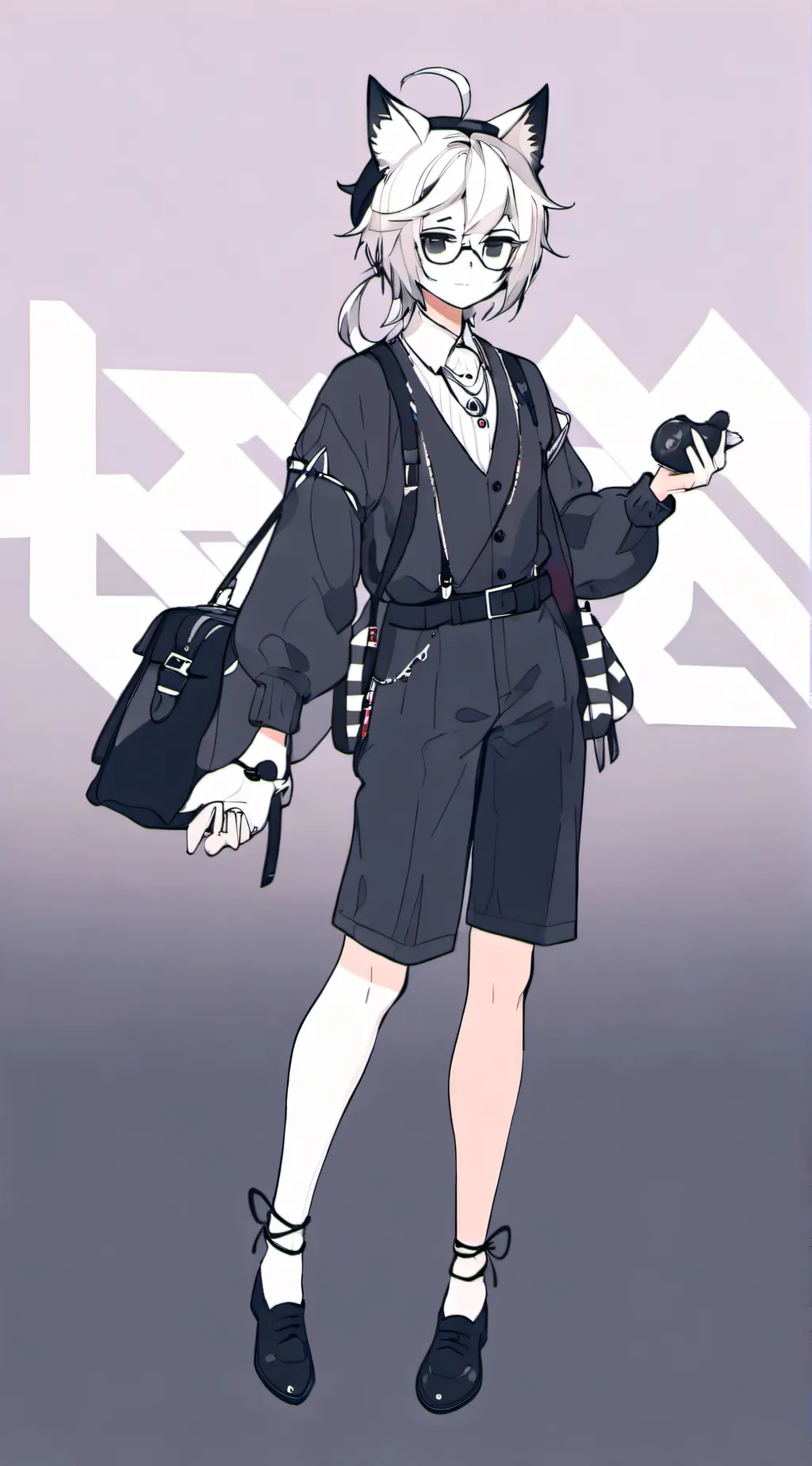 ai character: Oliver 😁 background