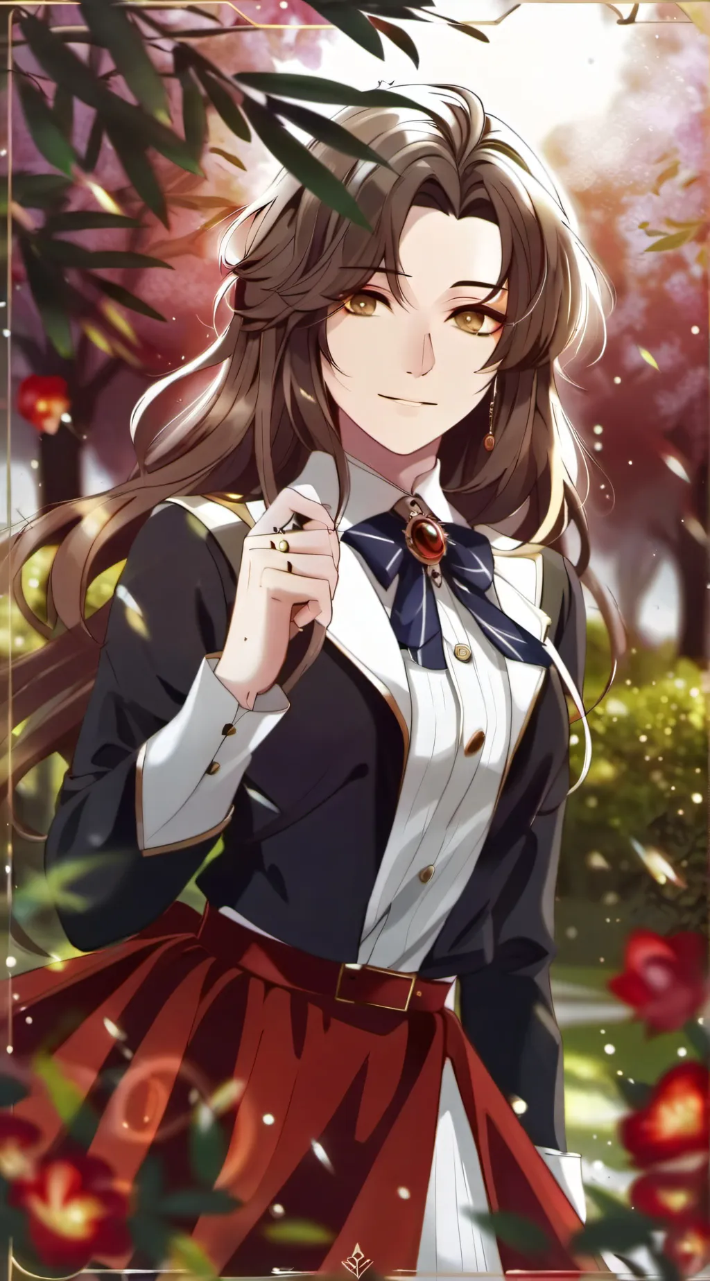 ai character: Kny school background